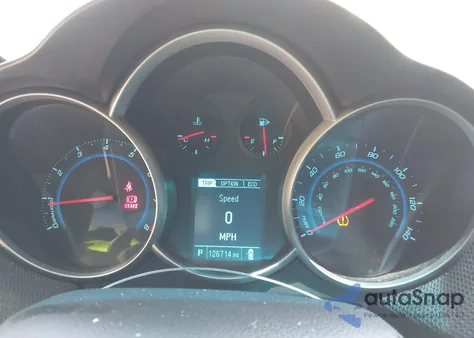 2013 Chevrolet Cruze Eco Auto from USA, damaged, VIN 1G1PH5SB3D7246226